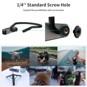 Ordro EP7 Digital Camera Head Wearable Vlog Camcorder 4K 60FPS with RC  YouTube Videos - Image 6