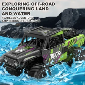 JJRC Q191 2.4G all-terrain off-road jeep waterway amphibious four-wheel drive climbing off-road  outdoor - Image 3
