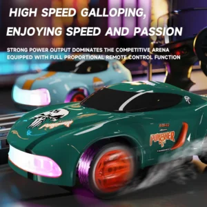 2.4G RC Simulation Mini Drift Car Palm Racing Model Desktop  1/64 Scale 4WD RC Car - Image 4