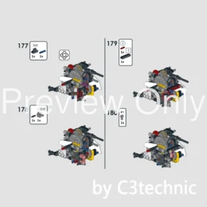 1797Pcs Technical GBC Dribbling Device Great Ball Contraption MOC Building Blocks Model Mechanical  Bricks - Image 4