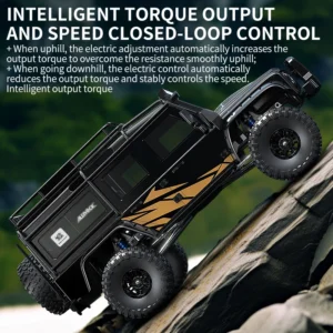 MJX 1:8 Westward H8H+ Brushless 3S Off-Road  Differential Lock High-End Simulation RC Climbing Model Car - Image 3