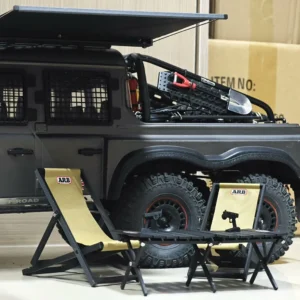 Simulated Camping Table Folding Chair Set  Ornaments  1/10 RC Crawler Car TRX4 Defender AXIAL SCX10 RC4WD Jeep - Image 4