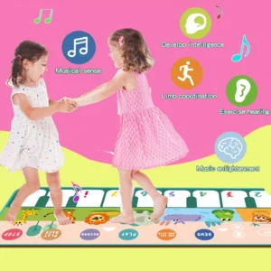 Piano Mat for Kids Children Fitness Keyboard Play Music Carpet Toddlers Music Instrument Toys Educational Toys Gift for Girl Boy - Image 4