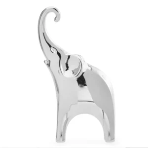 Wuli&baby Stainless Steel Elephant Brooches  Women Unisex High Quality 2-color Animal Casual Party Brooch Pins - Image 2