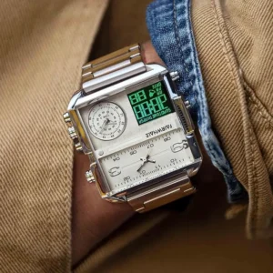 Mark Fairwhale Luxury Quartz Watches Men Fashion Brown Leather Strap Clock Military Waterproof Square Electronic WristWatch Man - Image 3