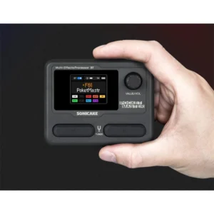 Sonicake QME-10BK Pocket Master Guitar Bass Amp Modeling IR Cabinets Simulation Multi-Effects with Stereo - Image 2