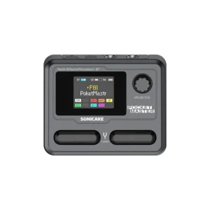 Sonicake QME-10BK Pocket Master Guitar Bass Amp Modeling IR Cabinets Simulation Multi-Effects with Stereo - Image 6