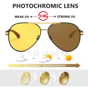 High Quality Day Night Vision Glasses For Driving Pilot Sunglasses Polarized Men Women Anti-Glare Goggles gafas de sol hombre - Image 2