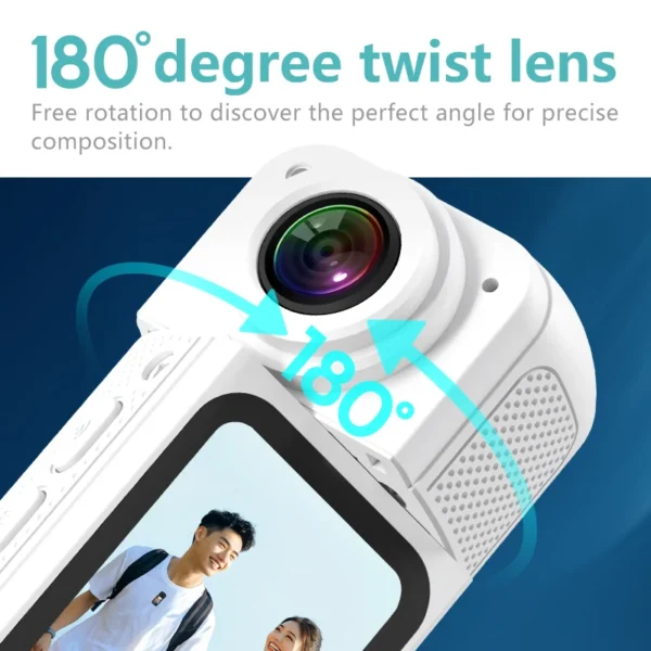 Thumb Camera 2.7K HD 180° Rotate WIFI Sport DV Cycling Recorder Magnetic attraction Outdoor Action Camera - Image 3