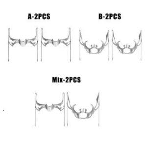 Exaggerate Cyberpunk Luxury Women Mask Fashion Metal Chain Nose Face Ornament Trendy Jewelry Masquerade - Image 7