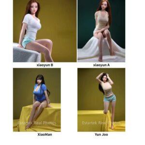 70cm Estartek 1/3 One-piece Seamless Silicone Doll XiaoMan Yun Joo Full Set  Action Figure - Image 7