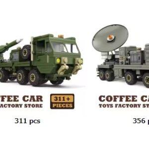 NEW Military Truck Building Blocks  Army Missile  MOC Bricks 3D Model Kit Puzzle - Image 7