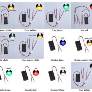 New LED Lamp Beads Small Night Light No. 5 Battery Small Bulb  Creative Model Light - Image 7