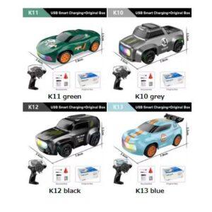 2.4G RC Simulation Mini Drift Car Palm Racing Model Desktop  1/64 Scale 4WD RC Car - Image 6