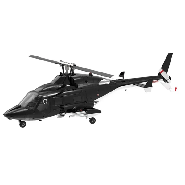 Eachine e188s airwolf 2.4g 9ch 6g gps optical flow localization lidar tof altitude hold dual brushless motor 1:34 scale flybarless rc helicopter rtf with aluminum box - Image 4