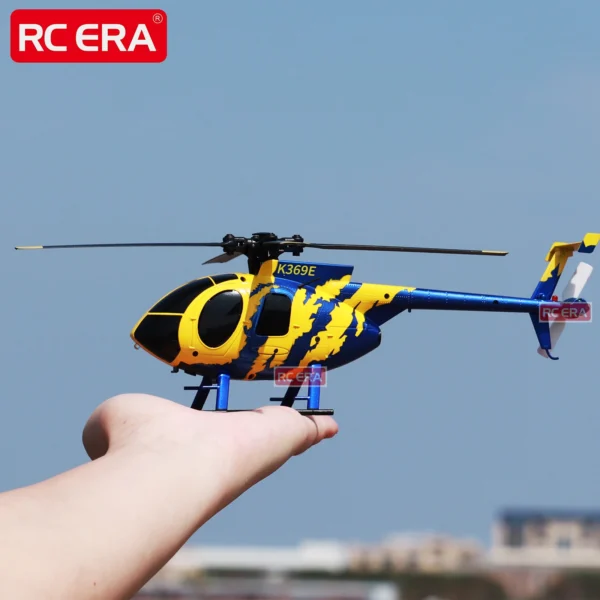 RC ERA C184 BNF Mini MD500 100 Size Gyro Stabilized Helicopter with Optical Flow Sensor 4CH RC Aircraft
