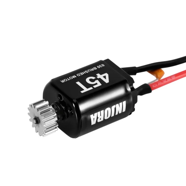 INJORA 030 Brushed Motor with Mount for Losi Micro-B Micro-T (45T) - Image 5