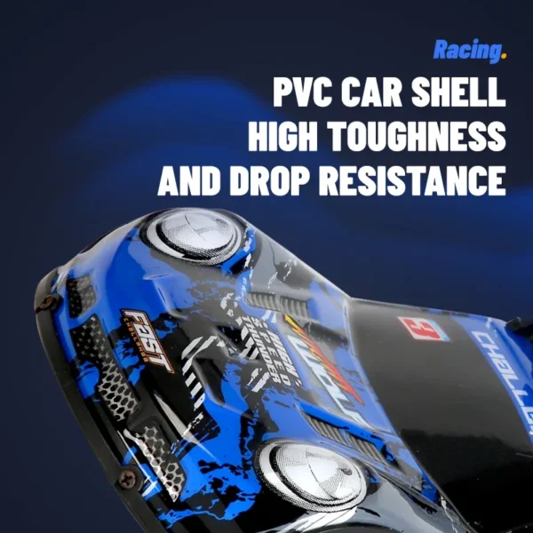 RC Racing Car With HD Camera High Speed FPV 2.4G Remote Control Photography Vehicle PVC Shell RC Vehicle for Kid With Live Video - Image 2