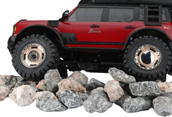 LOGO: Metal Three-dimensional Logo Stainless Steel Metal Side Sticker For 1/18 Traxxas Trx-4m Bronco Trx4m - Image 6