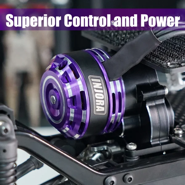 INJORA MBL32 G2 Waterproof Brushless ESC & 2204 Fat Viper Outrunner Motor for 1/18 TRX4M - Image 3