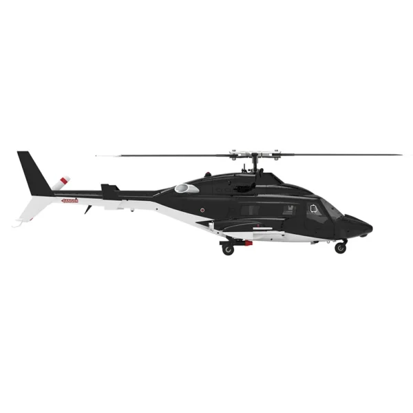 Eachine e188s airwolf 2.4g 9ch 6g gps optical flow localization lidar tof altitude hold dual brushless motor 1:34 scale flybarless rc helicopter rtf with aluminum box - Image 6