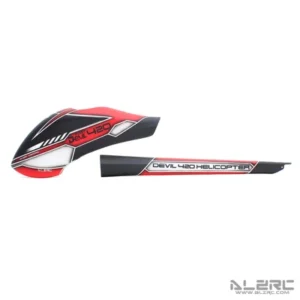 ALZRC - Devil 420 Helicopter Parts 420 FAST Fiberglass Painting Canopy Set - Image 4