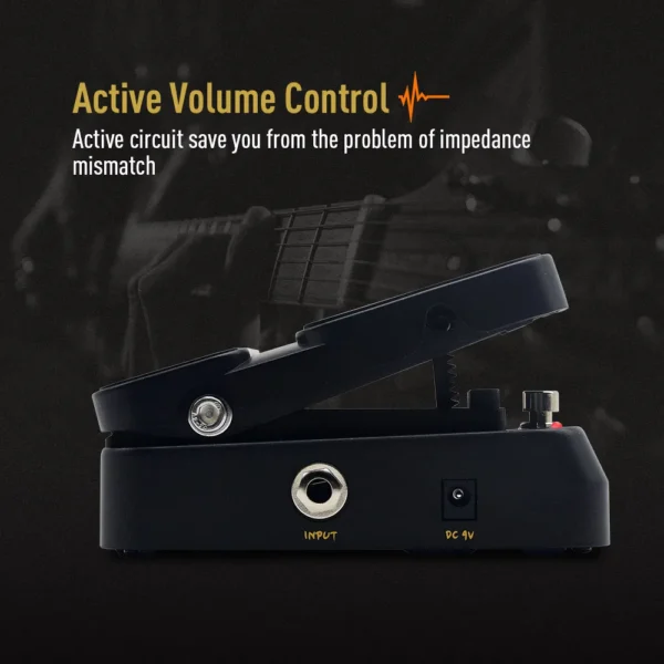 SONICAKE VolWah Active Volume Control & Wah Expression Pedal QEP-01 Guitar Parts Accessories - Image 3