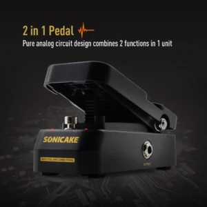 SONICAKE VolWah Active Volume Control & Wah Expression Pedal QEP-01 Guitar Parts Accessories - Image 2