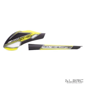 ALZRC - Devil 420 Helicopter Parts 420 FAST Fiberglass Painting Canopy Set - Image 5