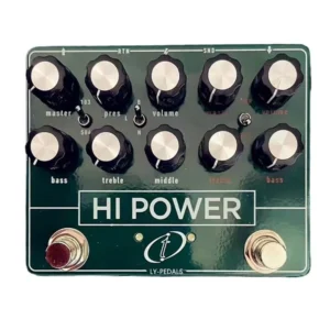 LY-ROCK HI POWER Overload Distortion Single-block Effects Pedal Colorsound Power Boost Effects Pedal
