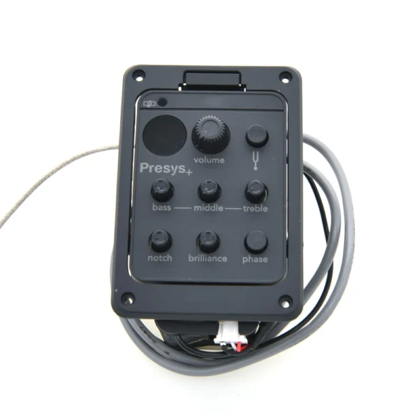 6pcs/set New Version 4 Band Acoustic Guitar Pickup Preamp EQ Tuner Piezo Mic Beat For Presys Blend 301 - Image 2