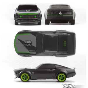 HPI 160980 NANO-TTR 1/64 MINI RC Remote Control On-road Car Desktop Adult Children's Toys - Image 3