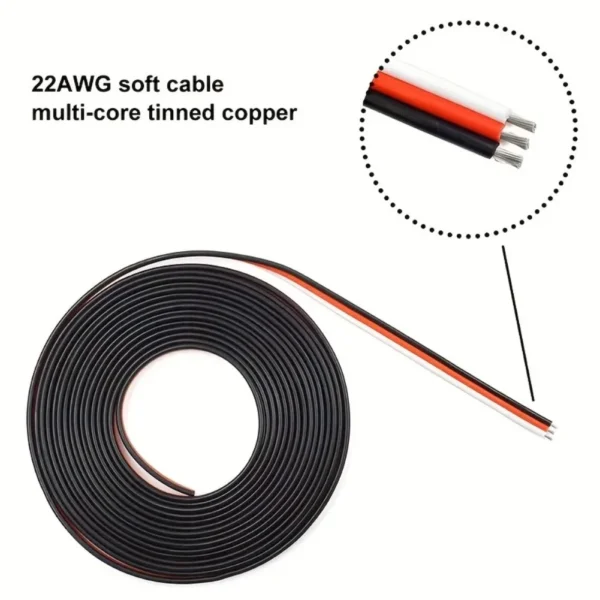 400pcs Connector Female Male 2/3 Pin Kit for JR JST SYP Futaba Male Female Jumper Cable Plug for RC Robot Airplane Car Servo - Image 6