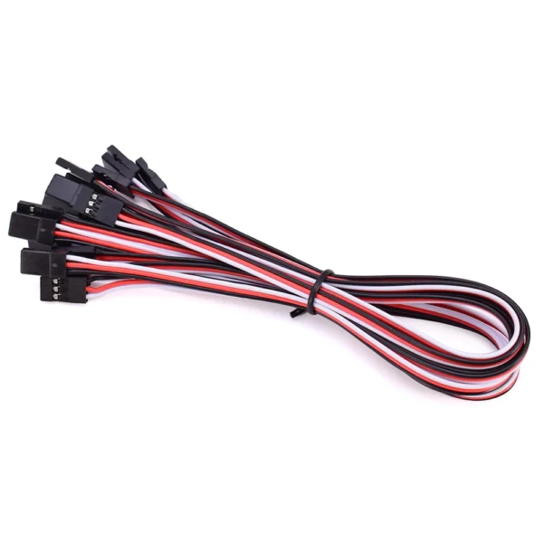 100mm 150mm 200mm 300mm 500mm Servo Extension Cable Servo Wire For RC Futaba JR Male to Female Servo Wire Connector - Image 4