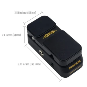 SONICAKE VolWah Active Volume Control & Wah Expression Pedal QEP-01 Guitar Parts Accessories - Image 6