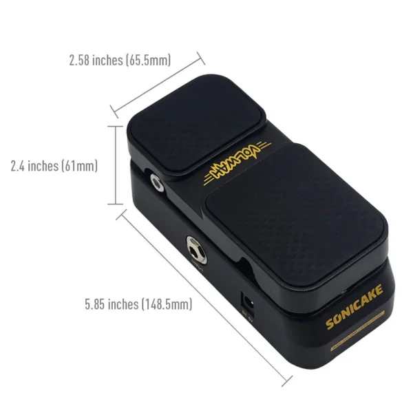 SONICAKE VolWah Active Volume Control & Wah Expression Pedal QEP-01 Guitar Parts Accessories - Image 6