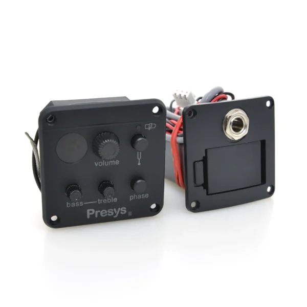 6pcs/set New Version 4 Band Acoustic Guitar Pickup Preamp EQ Tuner Piezo Mic Beat For Presys Blend 301 - Image 3