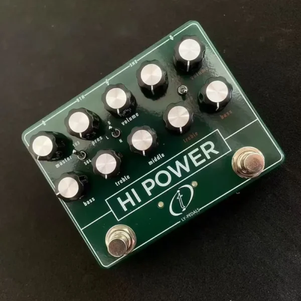 LY-ROCK HI POWER Overload Distortion Single-block Effects Pedal Colorsound Power Boost Effects Pedal - Image 3