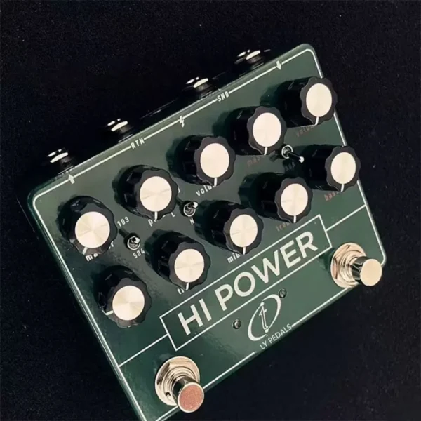 LY-ROCK HI POWER Overload Distortion Single-block Effects Pedal Colorsound Power Boost Effects Pedal - Image 4