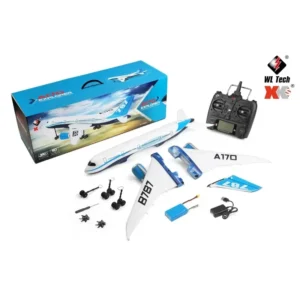 WLtoys XK A170 RC Airplane 660mm Wingspan 2.4G 4CH Remote Control Airplane 3D/6G Brushless Motor EPO Material Drone Boys Toys - Image 3