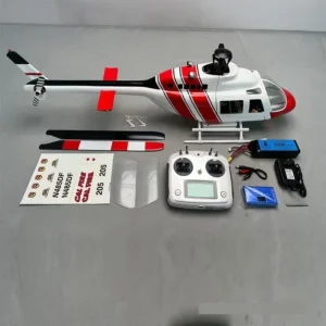 Flying Wings 470 Bell 206gps Intelligent Self Stable H1 Flight Control Multifunctional Remote Control Helicopter Toy