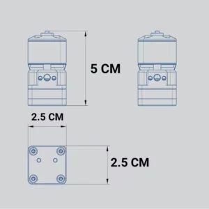 RC 1/14 Micro High Pressure Brushless Oil Pump Precision Excavator Toy Accessories For Tamiya 1/14 Rc Truck Tipper Dumper Parts - Image 4