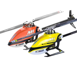 with-2-Batteries BNF Omphobby m1 v1 2.4g 6ch 3d aerobatic dual brushless direct drive motor rc helicopter