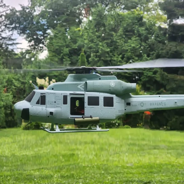 BNF: GOOSKY E2 UH-1Y 3D RC Helicopter UH-1Y Venom Helicopter Hobby Outdoor Fun Remote Control Helicopter - Image 2