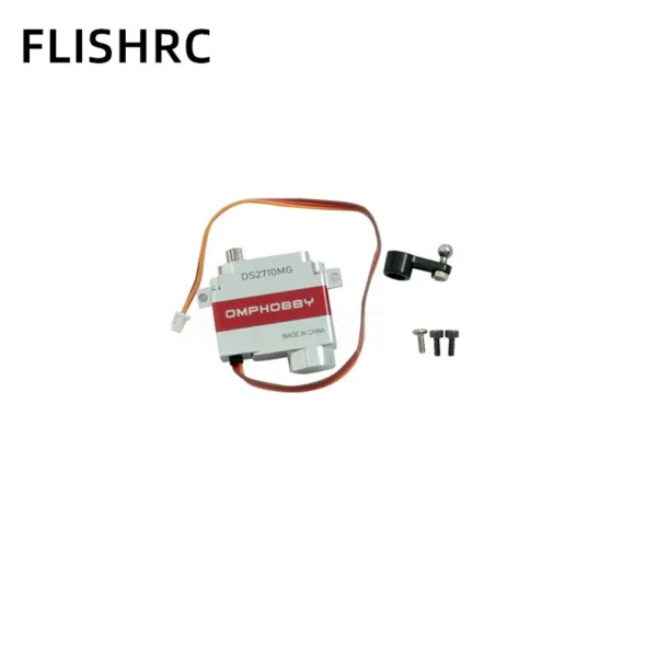 OMPHOBBY M2 Servo set-Red and Silver Fit V1 V2 OSHM2122