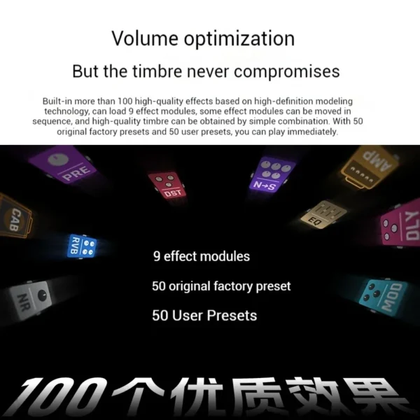 Valeton GP-5 Electric Guitar Integrated Effect Device Processor/NAM&IR Loader Supports Loading Enclosure Third-party IR Files - Image 3