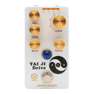 MOSKY TAI JI Drive Guitar Effect Pedal Amp-In-A-Box Overdrive Effect Pedal Overdrive Guitar Pedal True Bypass Full Metal Shell
