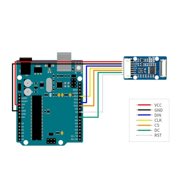 New!!1.51-Inch Transparent OLED Screen OLED Display 128X64 Resolution Display SPI/IIC I2C Parallel Interface - Image 2
