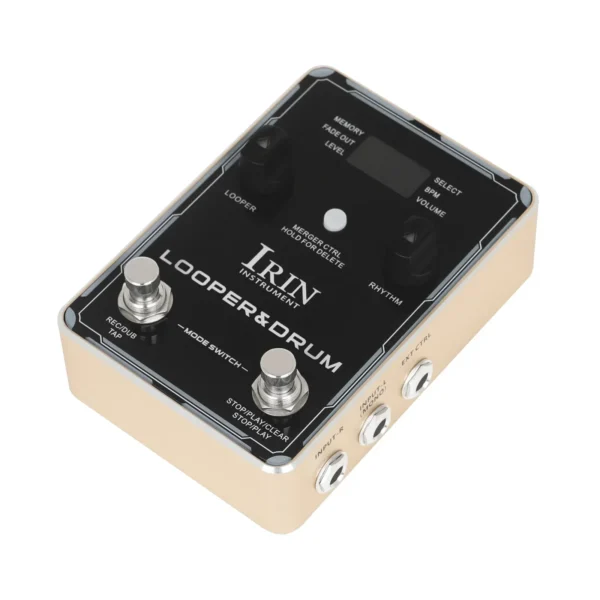 XS-04: IRIN Looper Drum Pedal Electric Guitar Effect Pedal 160 Minutes Recording Time 44.1kHz/24bit Phrase Loop Guitar Accessories - Image 5