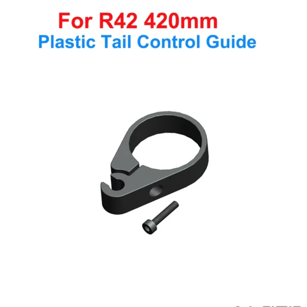 [Tail Control Guide] ALZRC - R42 FBL KIT RC Helicopter DIY R42 Helicopter Replacement Parts R42 Tail Pitch Slider Set R42 Plastic Bell Crank Lever
